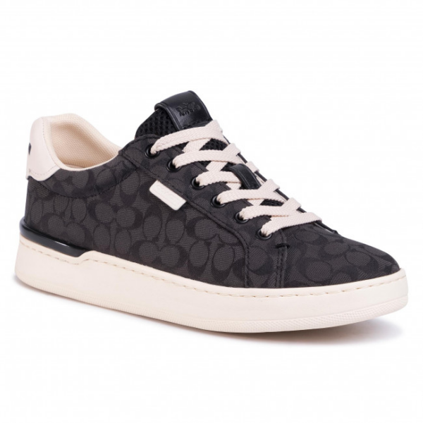 Giày Coach Lowline Sig Low Top G5037-BLK - Ảnh 6