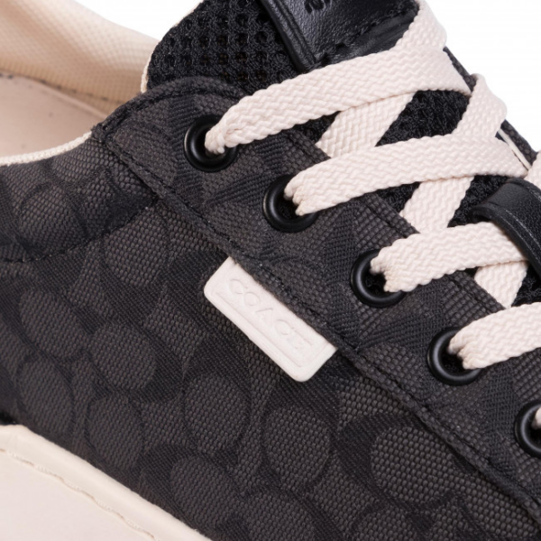 Giày Coach Lowline Sig Low Top G5037-BLK - Ảnh 2