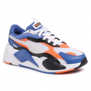 Alternative view of Puma RS-X³ Miracle Orange Blue White 372912-01