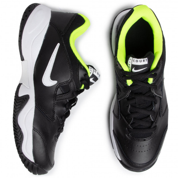 Giày Tennis Nike Court Lite 2 'Black White Volt' CD0440-007 - Ảnh 5