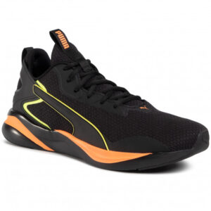 Alternative view of Giày Puma Softride Rift Tech 'Black Ultra Orange' 193737-02