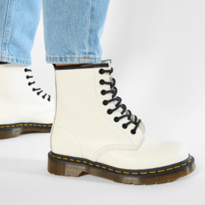 Alternative view of Giày Dr. Martens 1460 White Smooth Leather Boots 11822100