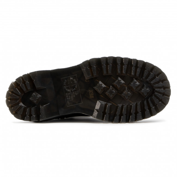 Giày Dr. Martens Jadon Hi Smooth Leather Black 25565001 - Ảnh 2