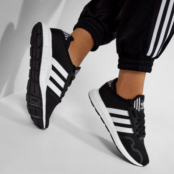 Giày Adidas Swift Run X J 'Black White' FY2150 - Ảnh 6