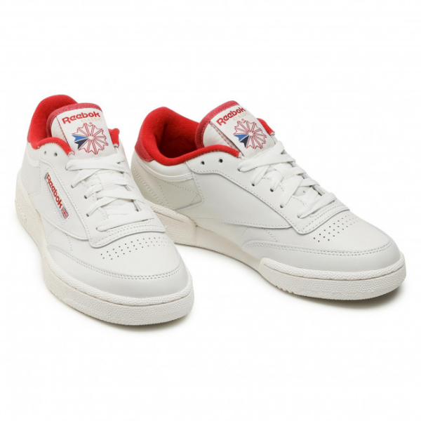 Giày Reebok Club C 85 'White Red' FY9424 - Ảnh 5