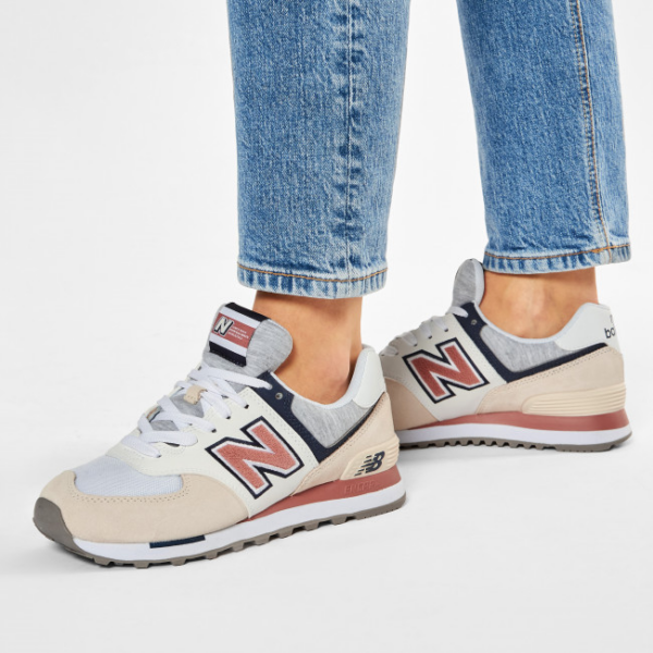 Giày New Balance 574 'Beige' WL574VAC - Ảnh 2