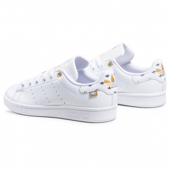 Giay Adidas Wmns Stan Smith 'White Silver Gold' FX5652