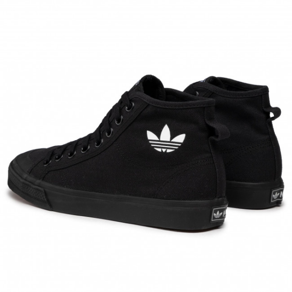 Giày Adidas Nizza Hi 'Tripple Black' B41651 - Ảnh 5