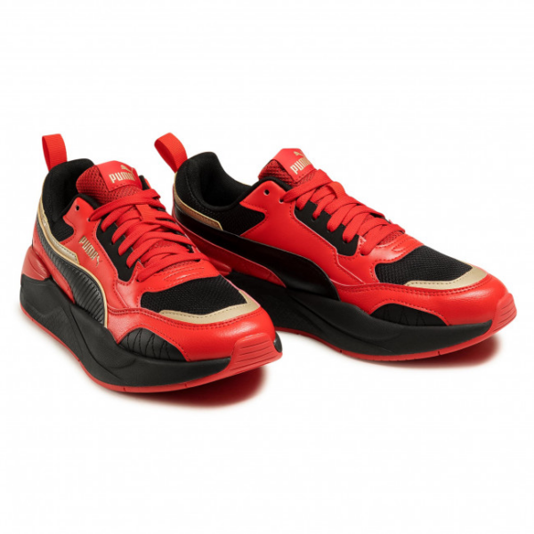 Giày Puma X Ray 2 Square Trainers 'Black Red' 373108-16 - Ảnh 4