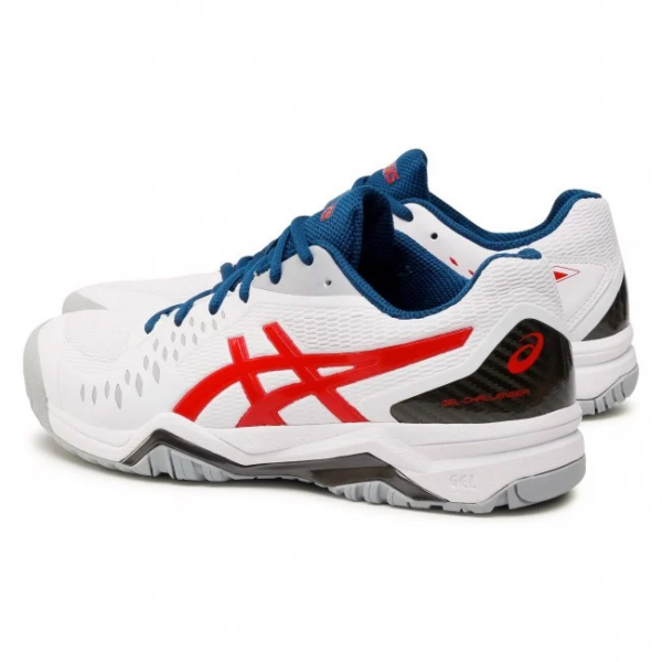 Giày Tennis Asics Gel Challenger 12 'White Classic Red' 1041A045-117 - Ảnh 4