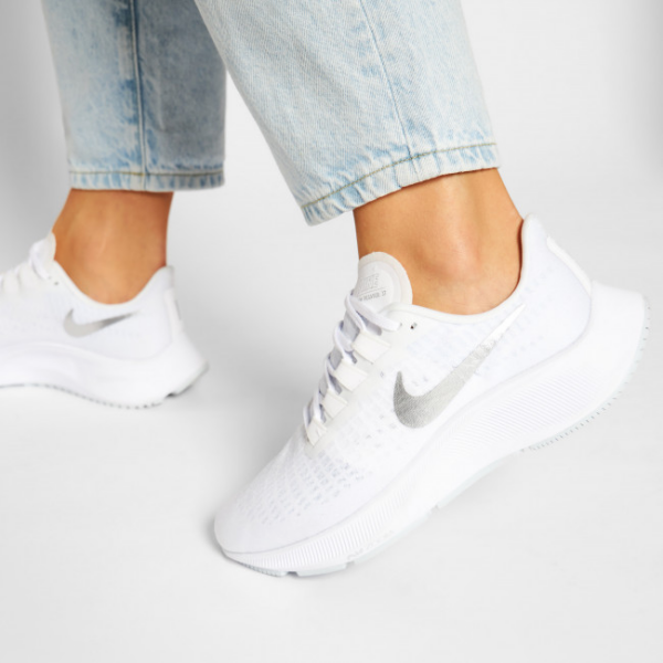 Giày Nike Wmns Air Zoom Pegasus 37 'White Metallic Silver' BQ9647-101 - Ảnh 3