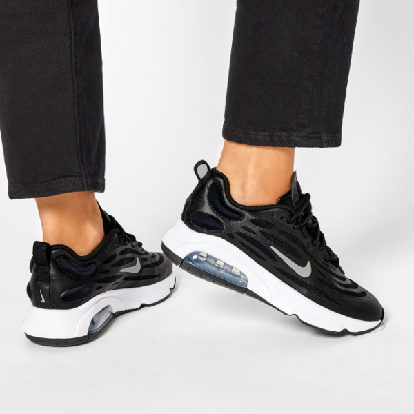 Giày Nike Air Max Exosense Black White Metallic Silver (W) CK6922-002 - Ảnh 8