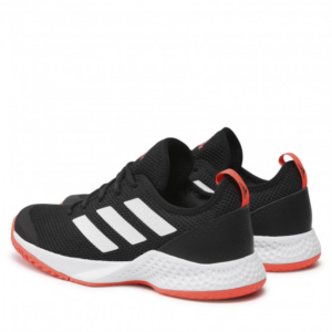 Giay Tennis Adidas Multi-Court 'Black White Orange' H00940
