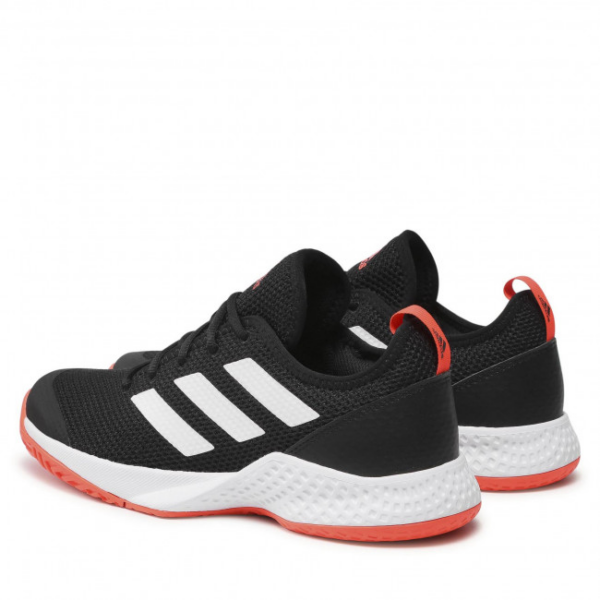 Giay Tennis Adidas Multi-Court 'Black White Orange' H00940
