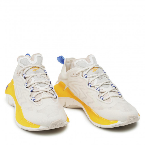 Giày Reebok Zig Kinetica II White Yellow H02746 - Ảnh 4