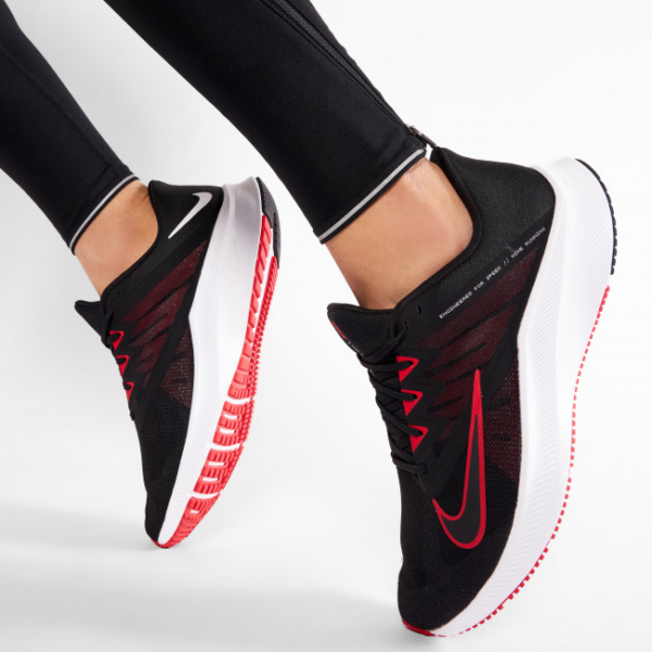 Giày Nike Quest 3 'Black University Red' CD0230-004 - Ảnh 4