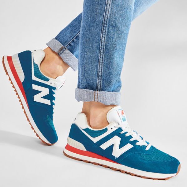 Giày New Balance 574 'Rainbow Pack Natural Indigo' ML574HC2 - Ảnh 2
