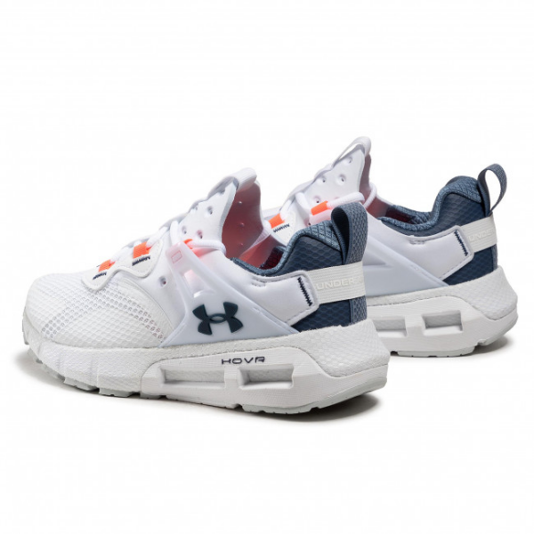 Giày Under Armour HOVR Mega MVMNT White Orange 3023594-104 - Ảnh 9