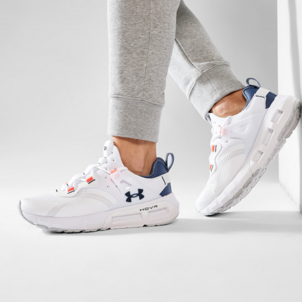 Giày Under Armour HOVR Mega MVMNT White Orange 3023594-104 - Ảnh 2