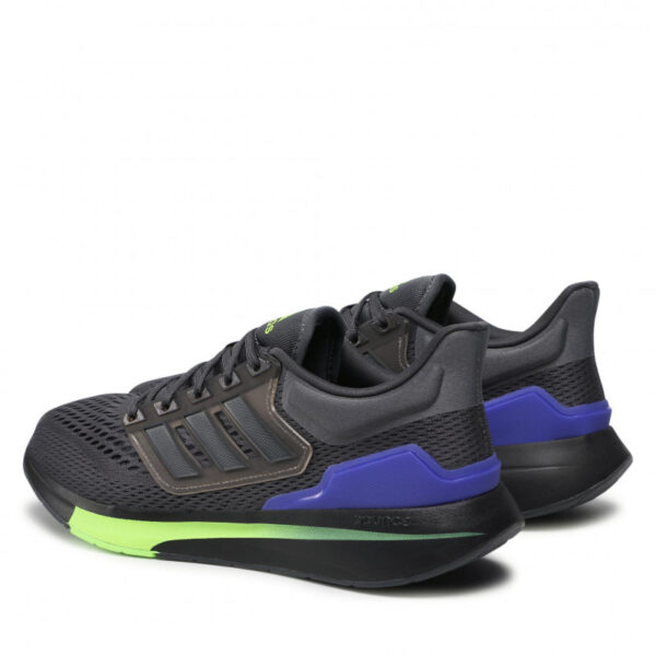 Giày Adidas EQ21 Run 'Grey Blue Green' H00515 - Ảnh 3