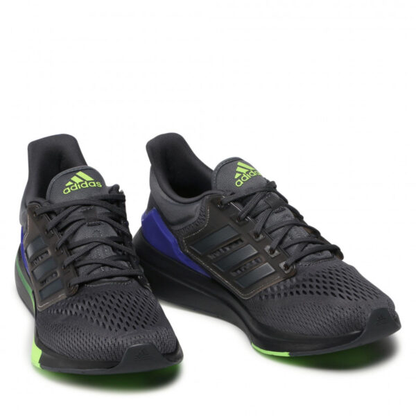 Giày Adidas EQ21 Run 'Grey Blue Green' H00515 - Ảnh 5
