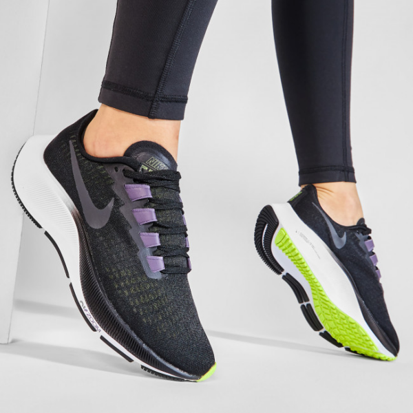 Giày Nike Wmns Air Zoom Pegasus 37 'Core Black Yellow' BQ9647-010 - Ảnh 2