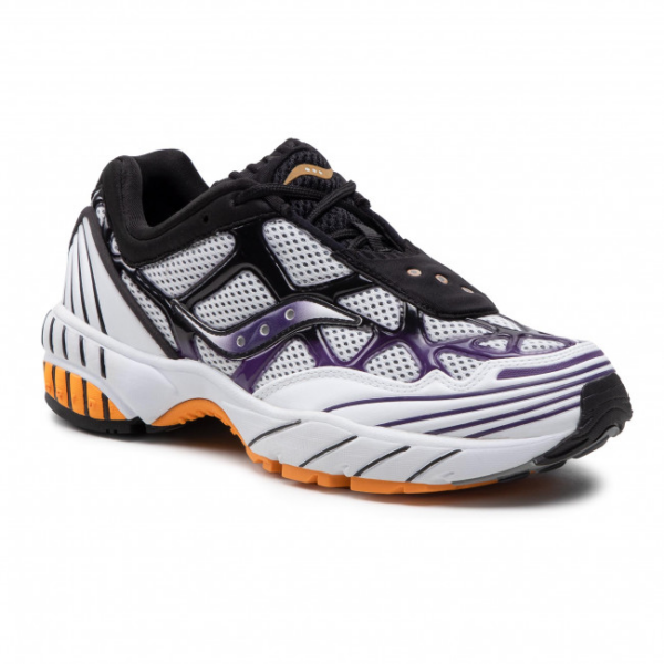 Giày Saucony Grid Web 'Purple Yellow' S70466-5 - Ảnh 4