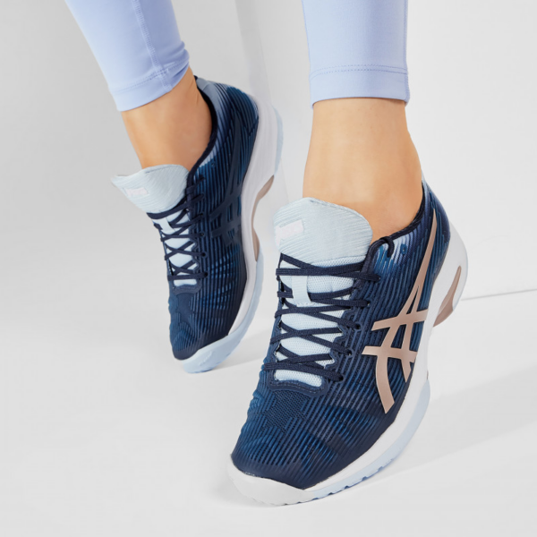 Giày Tennis Asics Wmns Solution Speed 'Peacoat Rose Gold' 1042A002-413 - Ảnh 2