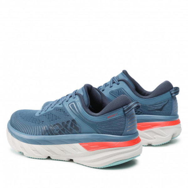 Giày Hoka Bondi 7 Navy Blue 1110518-RTOS - Ảnh 5