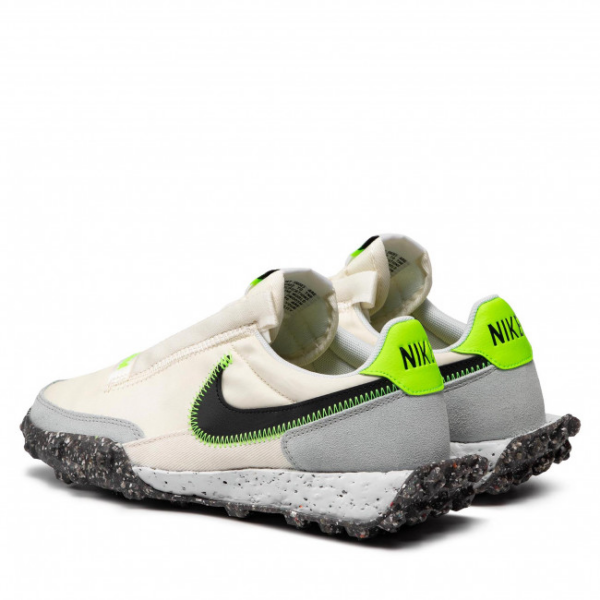 Giày Nike Waffle Racer Crater 'Pale Ivory Electric Green' CT1983-102 - Ảnh 4