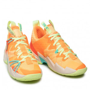 Alternative view of Giày Nike Jordan Why Not Zer0.3 SE Atomic Orange (GS) CN8107-800