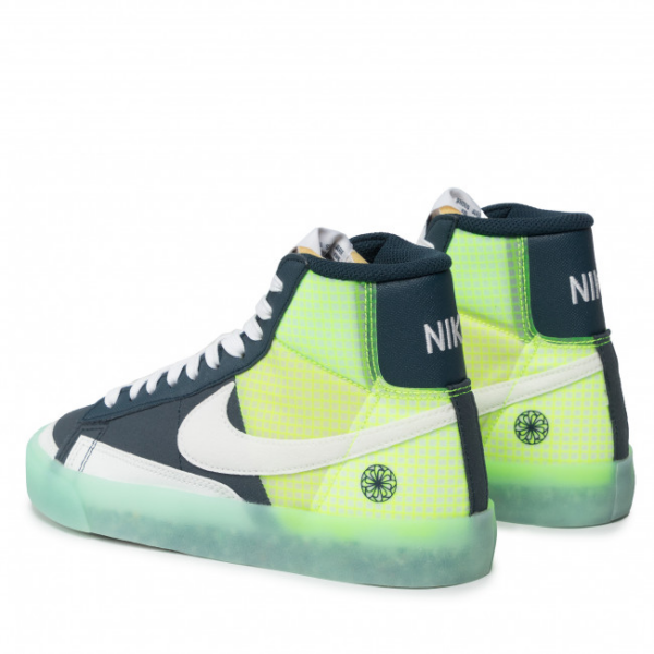 Giày Nike Blazer Mid '77 GS 'Move To Zero Armory Navy' DO2699-400 - Ảnh 4