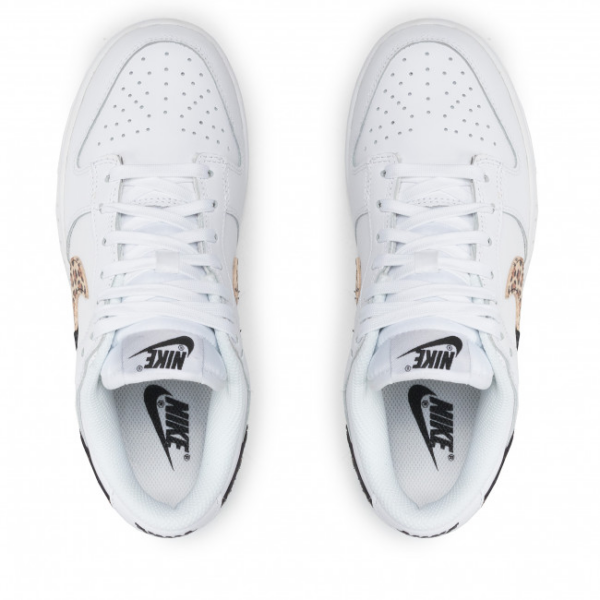 Giày Nike Dunk Low SE 'Animal Swoosh White Leopard' DD7099-100 - Ảnh 6