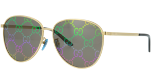 Alternative view of Kính Gucci Aviator Unisex Sunglasses 'Multicolor' GG0945SA-004-60