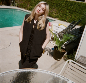 Alternative view of Áo Drew House Cotton Ripstop Mascot Vest Black