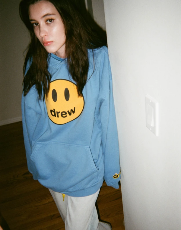 Áo Drew House Mascot Hoodie Sky Blue - Ảnh 9