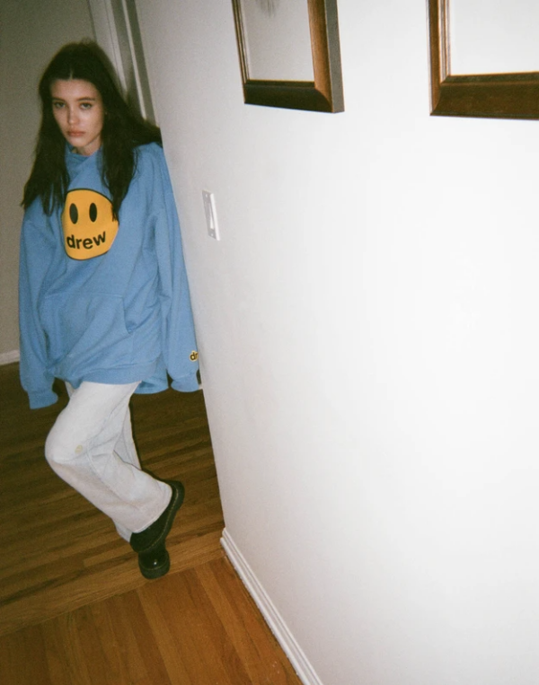 Áo Drew House Mascot Hoodie Sky Blue - Ảnh 8
