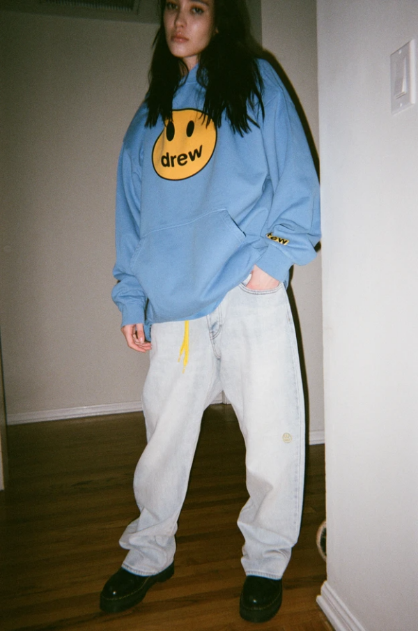 Áo Drew House Mascot Hoodie Sky Blue - Ảnh 6
