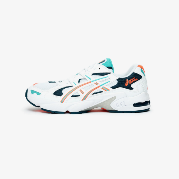 Giày Asics Gel Kayano 5 OG 'White Turq Coral' 1021A280-102 - Ảnh 4