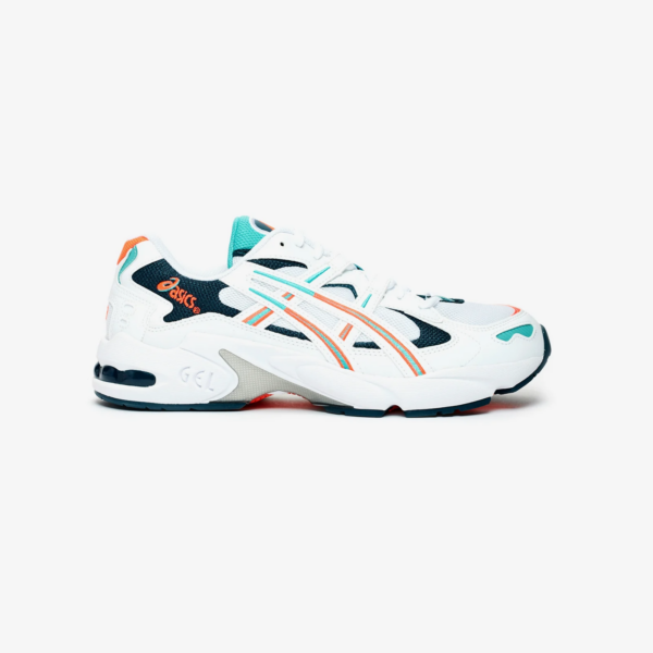 Giày Asics Gel Kayano 5 OG 'White Turq Coral' 1021A280-102 - Ảnh 3