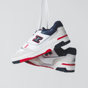 Giay New Balance 550 Premium 'White Navy Red' BB550CC1