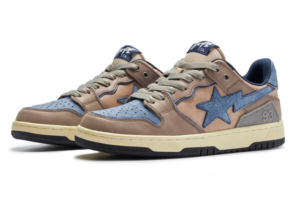 Giay BAPE SK8 STA #3 'Multicolor' 1I20-191-020