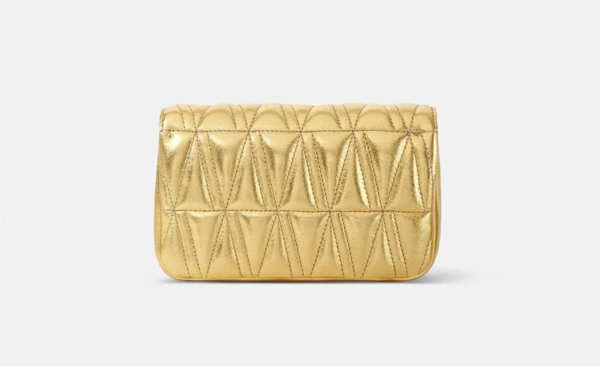 Túi Versace Virtus Pouch Gold DBFI002-1A02670-1X00V - Ảnh 5