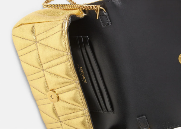 Túi Versace Virtus Pouch Gold DBFI002-1A02670-1X00V - Ảnh 6
