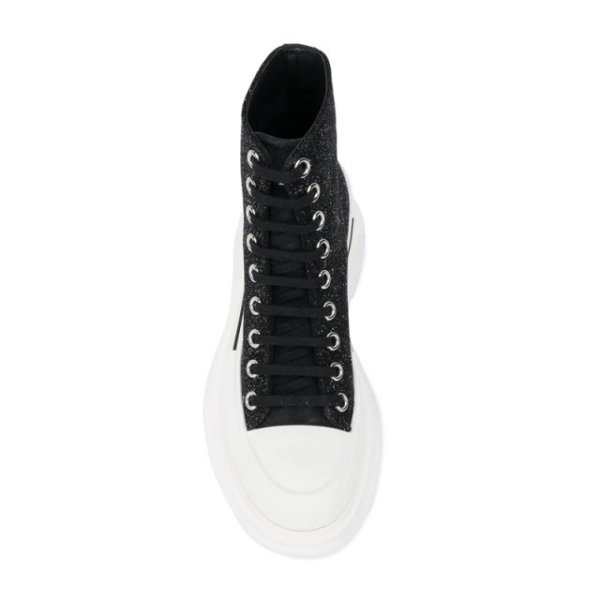 Giày Alexander McQueen Wmns Tread Slick Boot 'Galaxy Black' 633900-WHW57-1027 - Ảnh 3