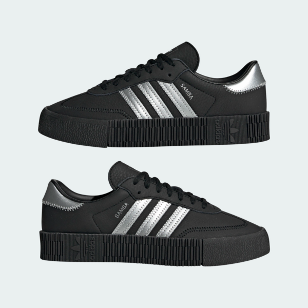 Giày Adidas Wmns Sambarose 'Cblack Silvmt' EE4682 - Ảnh 5