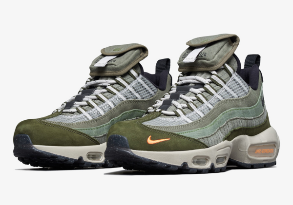 Giày Nike Air Max 95 SE Medium Olive DD5365-222 - Ảnh 6