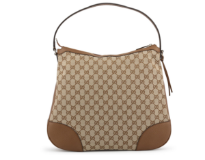 Alternative view of Gucci Bree GG Leather Canvas Shoulder Bag 449244 KY9LG 8610