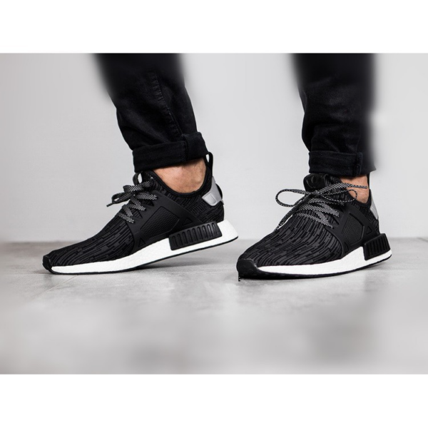 Giày Adidas NMD XR1 Primeknit 'Utility Black' S77195 - Ảnh 4