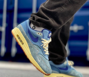 Giay Nike Air Max 1 Premium Dirty Denim 'Deep Royal Blue' DV3050-300